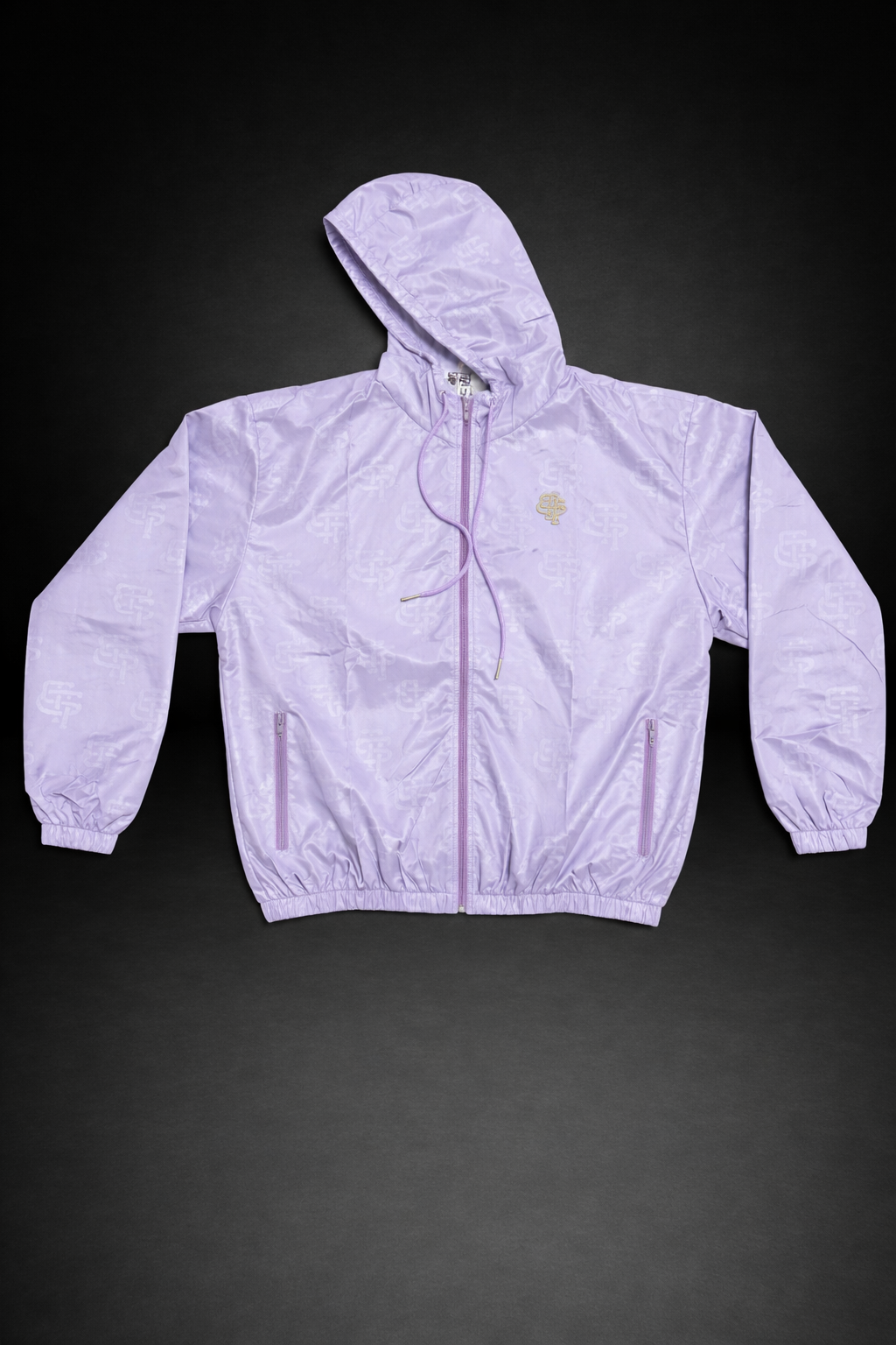 Lavender Nylon Monogram GTST Jacket