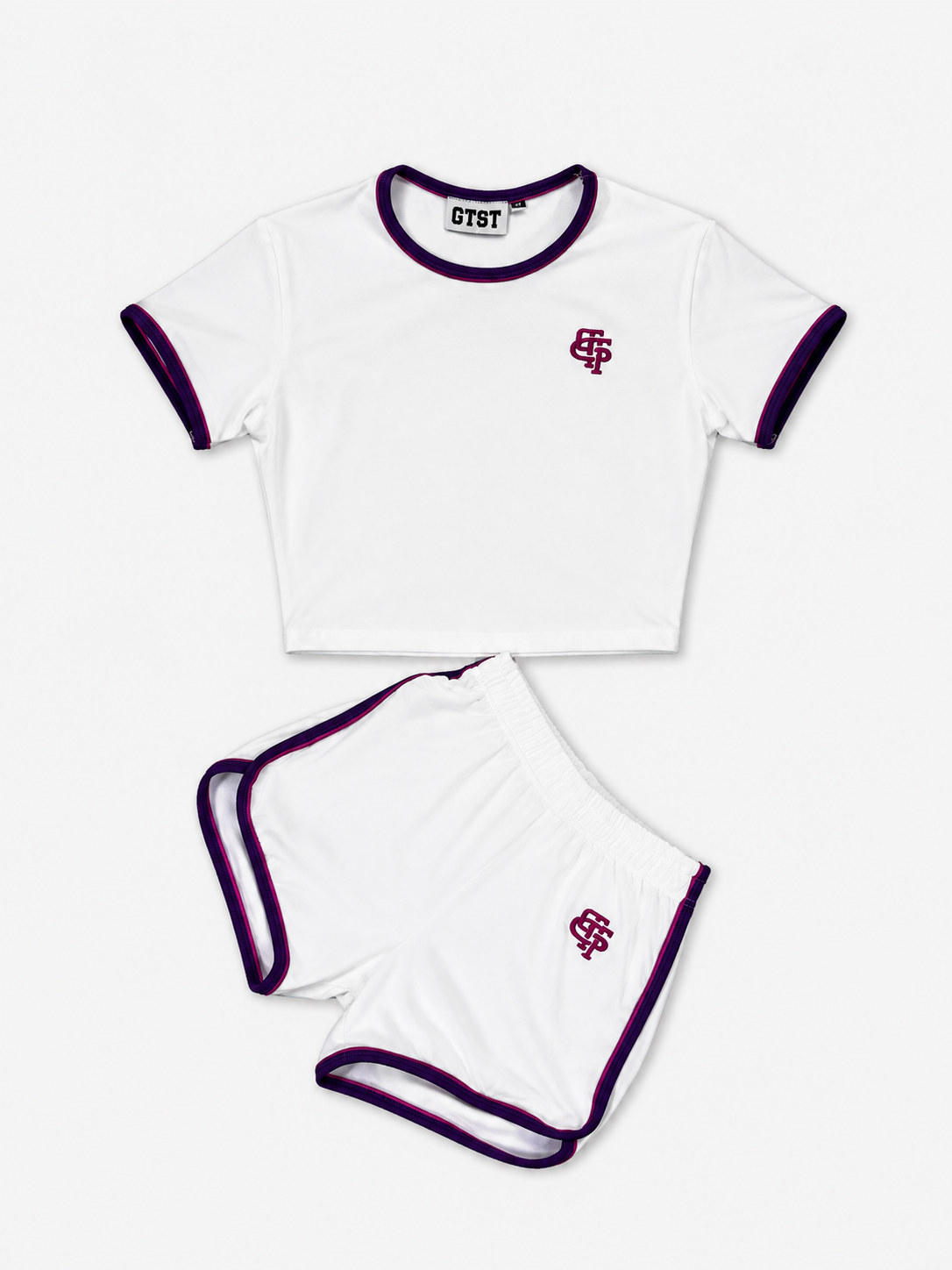 Women's GTST Shorts Set - White