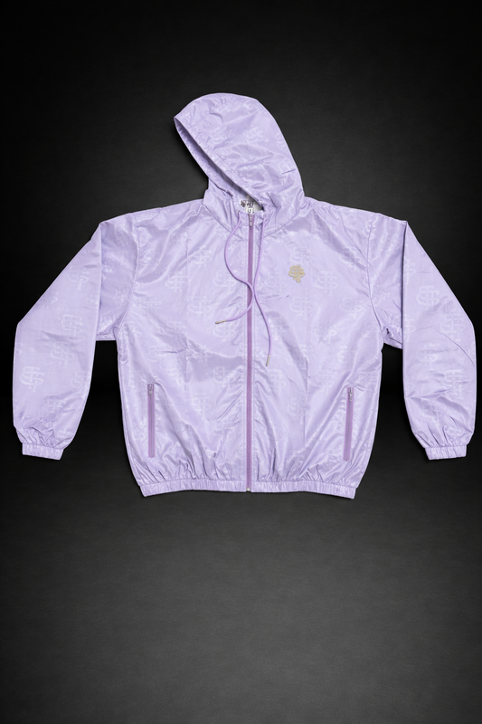 Lavender Nylon Monogram GTST Jacket